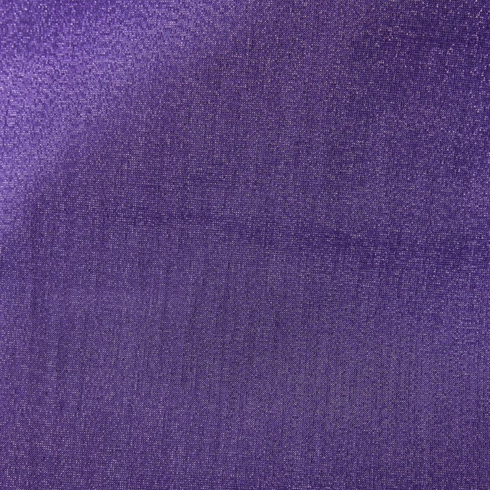 Zara Purple Ruffled Dress With Metallic Thread - Picture 7 of 8